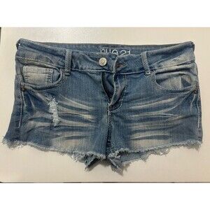 Rue 21 Distressed Jean Shorts